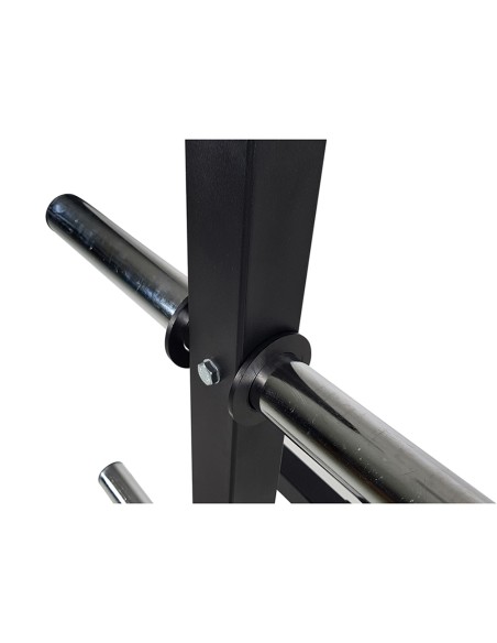 Tvirtas apsauginių plokščių laikiklis „Tunturi Upright Bumper Plate Rack“