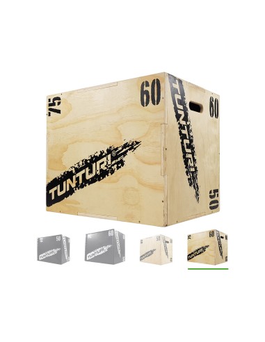Treniruočių dėžė TUNTURI Plyo Box Wood 50/60/75cm