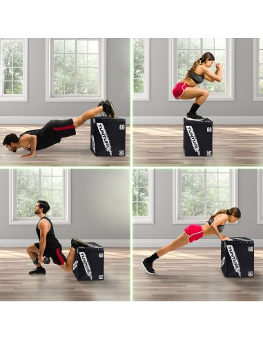 Treniruočių dėžė TUNTURI Plyo Box Soft (EVA) 50/60/75 cm