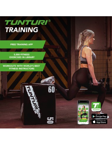 Treniruočių dėžė TUNTURI Plyo Box Soft (EVA) 50/60/75 cm