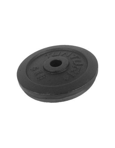 Svorio plokštė TUNTURI Plate Black, 30 mm, 5 kg