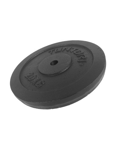 Svorio plokštė TUNTURI Plate Black, 30 mm, 20 kg