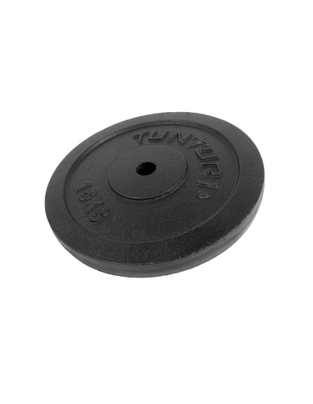 Svorio plokštė TUNTURI Plate Black, 30 mm, 15 kg