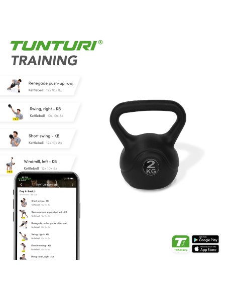 Sangpomm TUNTURI PE Kettlebell 2kg