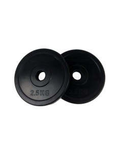 Svorio diskai TUNTURI guminiai diskai, 30 mm, 2,5 kg (pora)