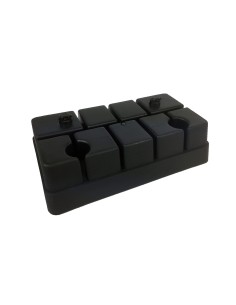 Papildomas blokelis aerobikos laipiojimo treniruokliui TUNTURI Aerobic Step Foot Block