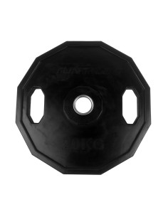 Svorio plokštė TUNTURI Olympic Rubber Plate, 50 mm, 20 kg