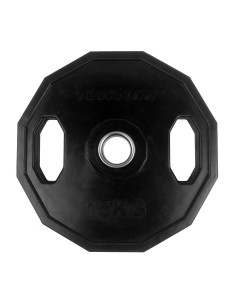 Svorio plokštė TUNTURI Olympic Rubber Plate, 50 mm, 15 kg