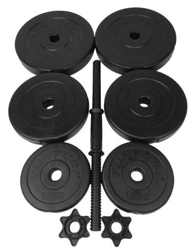 Hantelių TUNTURI Vinilinis hantelių rinkinys 15kg