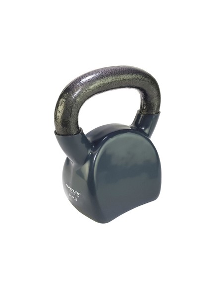 Sangpomm TUNTURI Vinilinis Kettlebell 14kg, pilkas