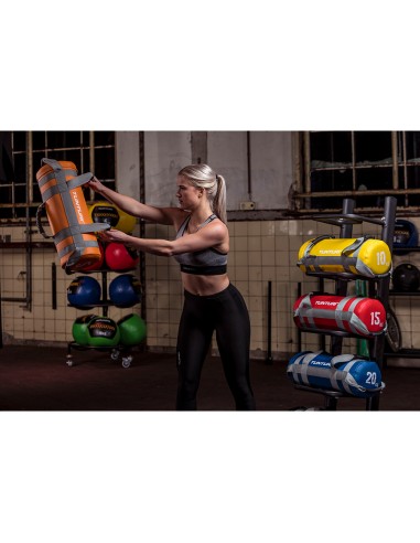 Svorio maišas TUNTURI Strengthbag 5kg, oranžinis