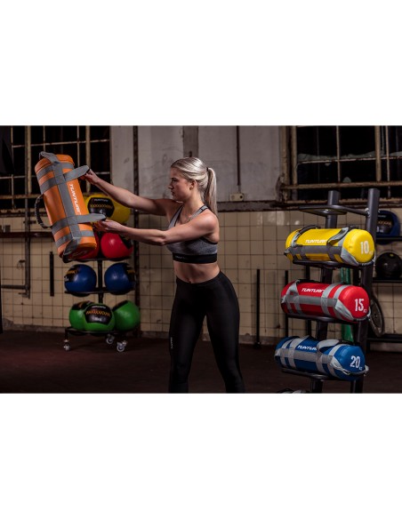 Svorio maišas TUNTURI Strengthbag 5kg, oranžinis