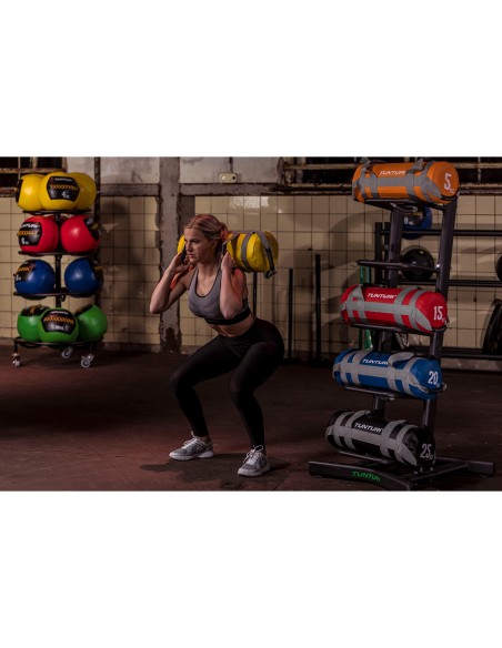 Svorio maišas TUNTURI Strengthbag 10kg, geltonas