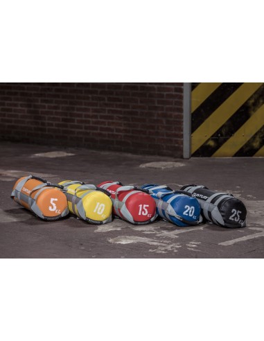 Svorio maišas TUNTURI Strengthbag 10kg, geltonas