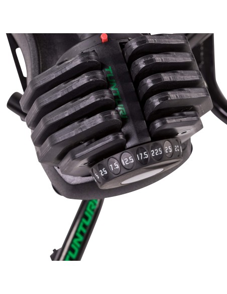 Reguliuojamas hantelis TUNTURI Selector Hanteliai 25kg