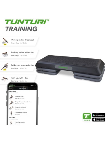Aerobinis žingsniavimo treniruoklis TUNTURI Aerobic Power Step