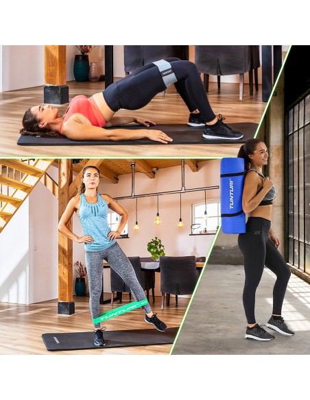 Gimnastikos kilimėlis TUNTURI Fitnessmat NBR, mėlynas