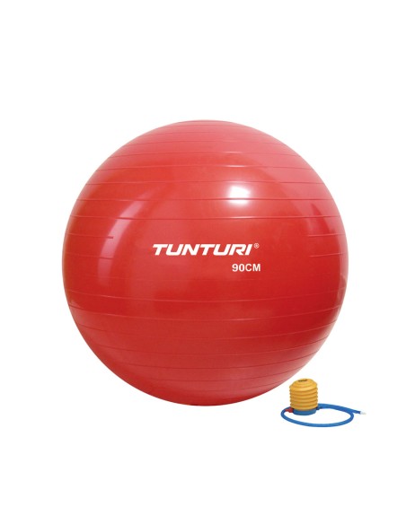 Gimnastikos kamuolys TUNTURI Gymball 90cm, raudonas
