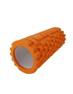 Masažo volelis TUNTURI Yoga Foam Grid Roller 33cm, oranžinis