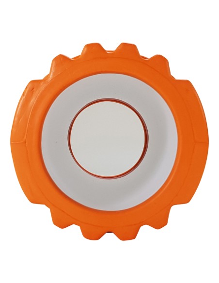 Masažo volelis TUNTURI Yoga Foam Grid Roller 33cm, oranžinis
