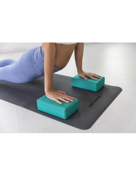 Jogos blokas TUNTURI Yoga Block, turkis
