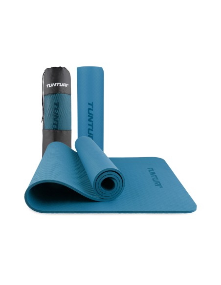 Yogamat Tunturi Yogamat 8mm, benzininis mėlynas