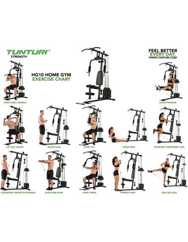 Jõupink TUNTURI HG10 Home Gym