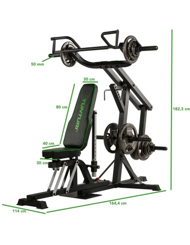 Daugiafunkcis treniruoklis Tunturi WT80 Leverage Gym