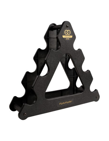 Hantelių rinkinys su stovu Tunturi Centuri Neopreen Dumbellset 3Prs+Stand