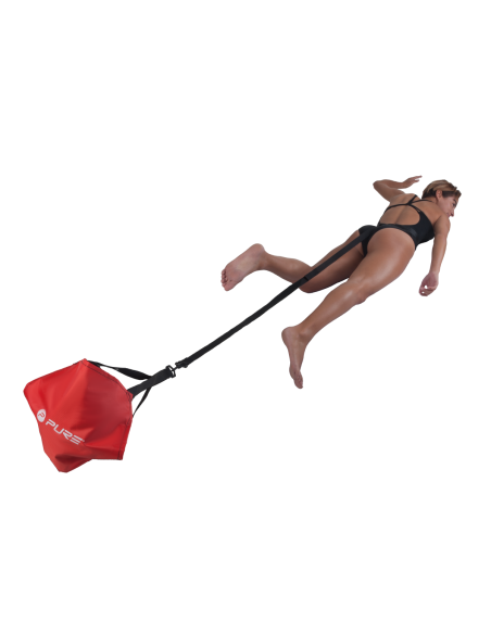 Swimming training resistance parachute with belt Pure2improve