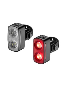 Dviračio žibintų komplektas Giant Recon (HL 200 + TL 200)