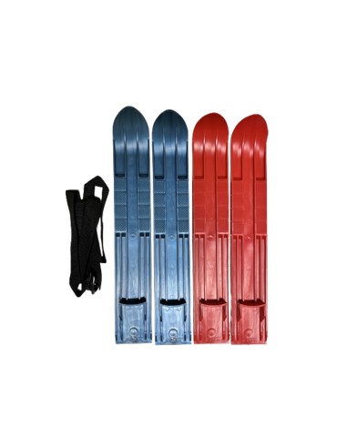 Slidės UNIPLAST Mini, vaikams su dirželiais, 41 cm, mišrios