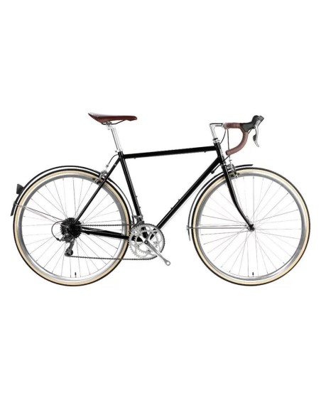 Dviratis 6KU TROY, Del Rey Black, 28", juodas (M)
