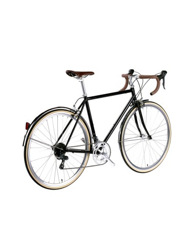 Dviratis 6KU TROY, Del Rey Black, 28", juodas (M)