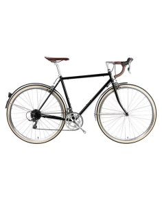 Dviratis 6KU TROY, Del Rey Black, 28", juodas (L)