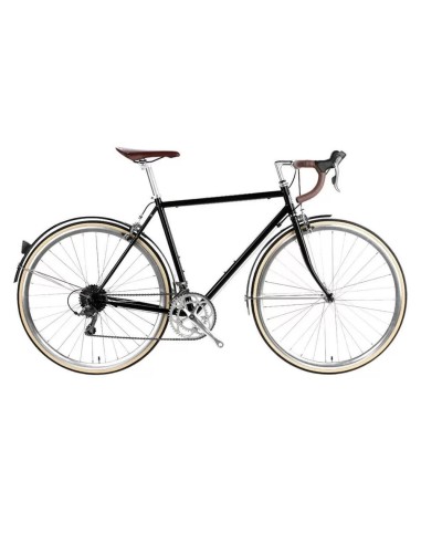 Dviratis 6KU TROY, Del Rey Black, 28", juodas (S)