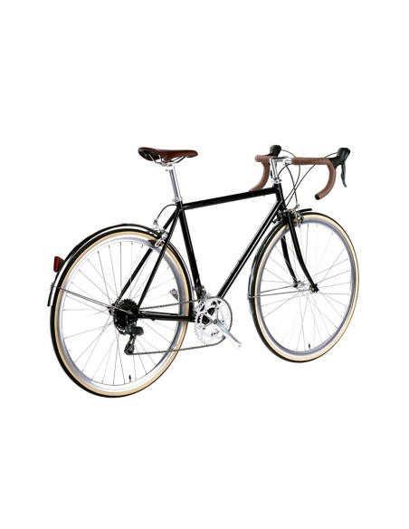 Dviratis 6KU TROY, Del Rey Black, 28", juodas (S)