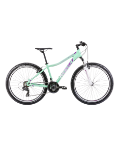 Dviratis ROMET Jolene 6.1, 26" žalias-violetinis (L)