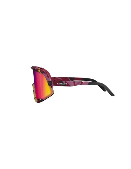 Akiniai nuo saulės LIMAR KOSMOS JUNGLE MATT BLACK AMARANTH