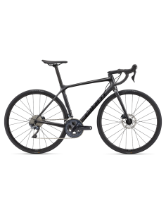 Dviratis Giant TCR Advanced 1 Disc-KOM, juodas chromas (L)