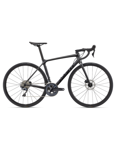 Dviratis Giant TCR Advanced 1 Disc-KOM, juodas chromas (L)
