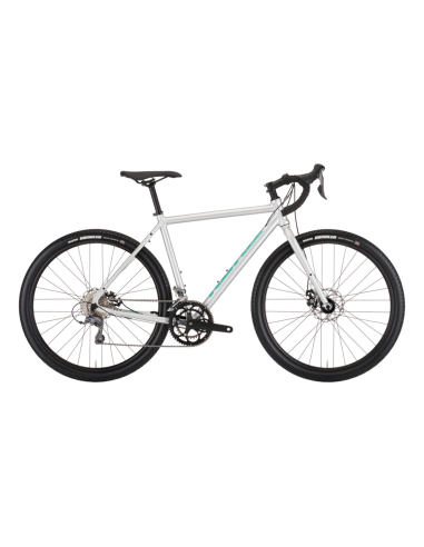 „Kona Rove AL 650“ dviratis, matinės dirbtinės spalvos (sidabrinis) (L)