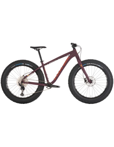 Fatbike Jalgratas Kona Wo, Matte Plum (L)