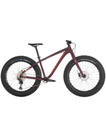 Fatbike Jalgratas Kona Wo, Matte Plum (L)