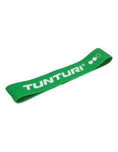 Elastinė juosta TUNTURI tekstilinė, vidutinės žalios spalvos