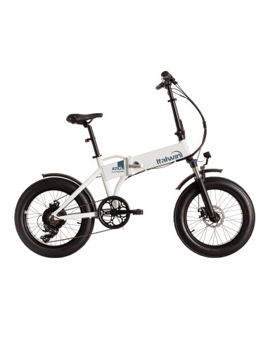 Sulankstomas elektrinis dviratis ITALWIN K2 XL (36V / 10,5 Ah), baltas
