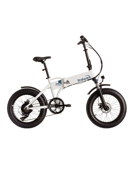 Sulankstomas elektrinis dviratis ITALWIN K2 XL (36V / 10,5 Ah), baltas