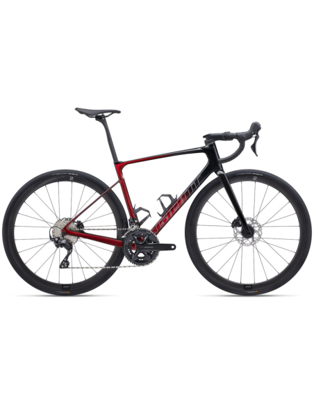 Vairavimo dviratis GIANT Defy Advanced Pro 2, Carbon/Sangria (M)