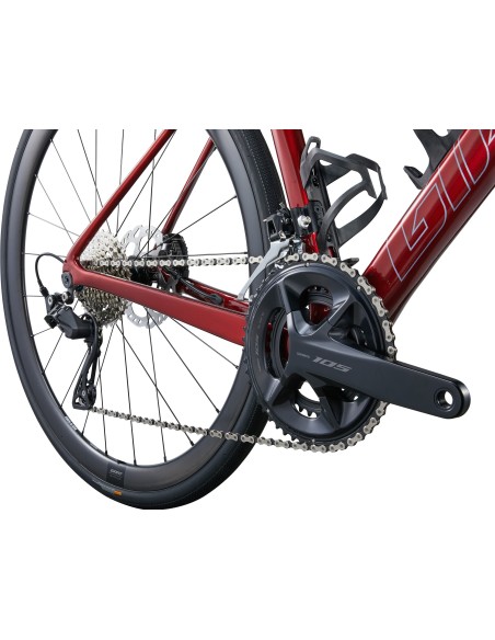Vairavimo dviratis GIANT Defy Advanced Pro 2, Carbon/Sangria (M)