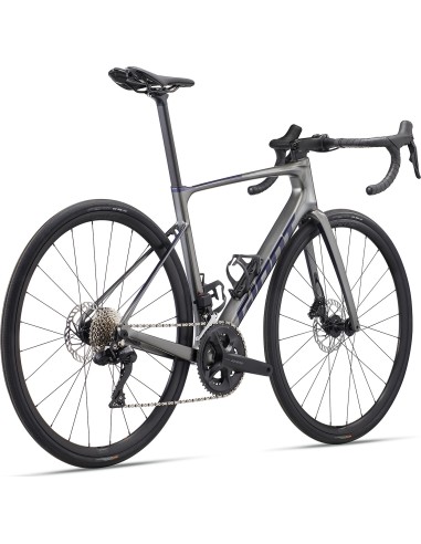 Plento dviratis GIANT Defy Advanced 1, tamsiai pilkas/mėlynas (M/L)
